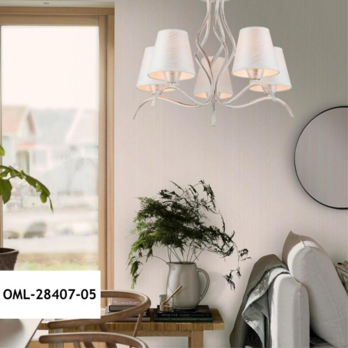 Потолочная люстра Omnilux Ugento OML-28407-05 изображение в интернет-магазине Cramer Light фото 4