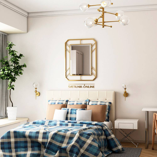 Зеркало Garda Decor KFG081 изображение в интернет-магазине Cramer Light фото 2
