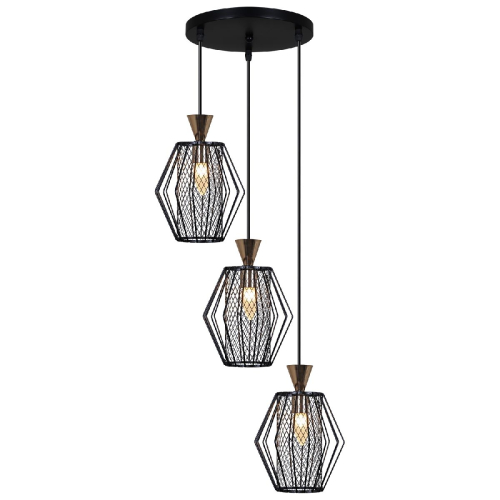 Подвесной светильник Reluce 00903-0.9-03 BK изображение в интернет-магазине Cramer Light