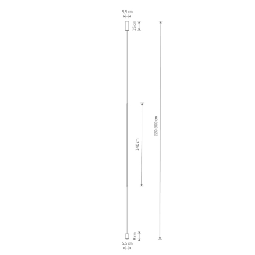 Подвесной светильник Nowodvorski Vertic Led Black 10857 изображение в интернет-магазине Cramer Light фото 7