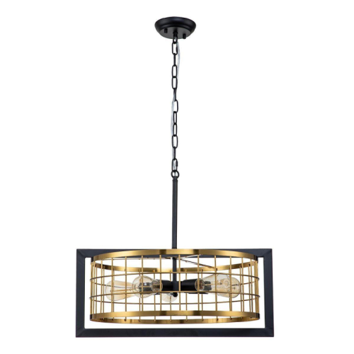 Подвесная люстра Indigo Era 10003/5P Black V000068 изображение в интернет-магазине Cramer Light