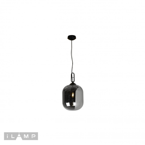 Подвесной светильник iLamp Mono 8792S/1P GR+BK изображение в интернет-магазине Cramer Light