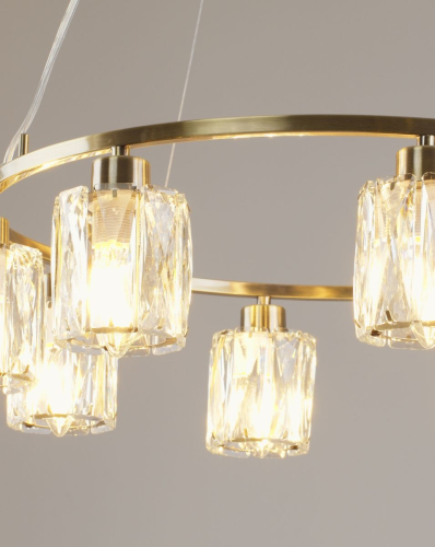 Подвесная люстра Moderli Prismique V11685-8P изображение в интернет-магазине Cramer Light фото 5