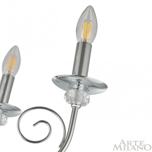 Подвесная люстра Arte Milano 346109/6 CR изображение в интернет-магазине Cramer Light фото 8