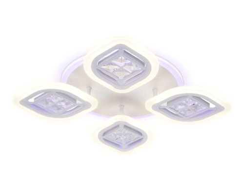 Потолочная светодиодная люстра Ambrella Light Acrylica Ice FA280 изображение в интернет-магазине Cramer Light