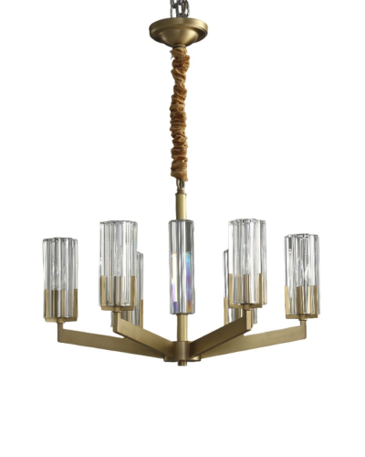 Подвесная люстра Moderli Brass V11074-6P изображение в интернет-магазине Cramer Light фото 4