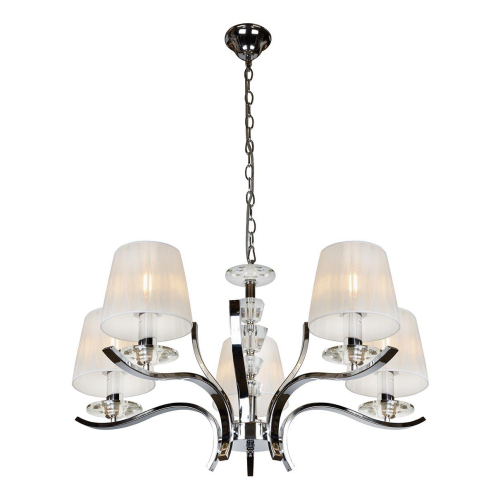 Подвесная люстра iLamp Omega RM5231/5CR изображение в интернет-магазине Cramer Light фото 2