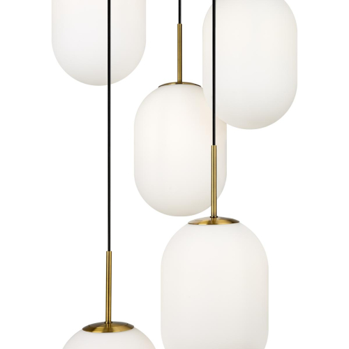 Каскадная люстра Freya Sharlot FR1012PL-05BS изображение в интернет-магазине Cramer Light фото 5