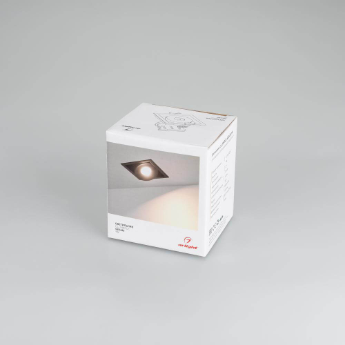 Встраиваемый светодиодный светильник Arlight CL-Simple-S80x80-9W Day4000 028148 изображение в интернет-магазине Cramer Light фото 7