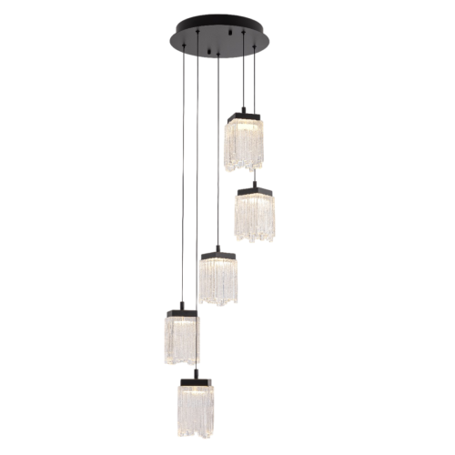 Подвесной светильник Delight Collection MD25020403-5A1 Matt black изображение в интернет-магазине Cramer Light