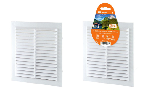 Решетка неразъемная с москитной сеткой TDM Electric SQ1807-0086 дополнительное фото