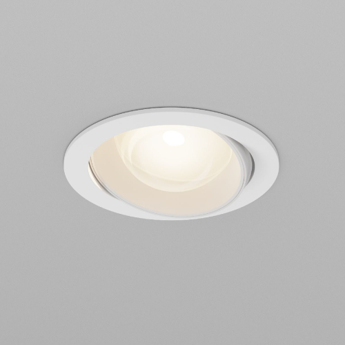 Встраиваемый светильник Maytoni Lens DL105-12W3K-W изображение в интернет-магазине Cramer Light фото 4