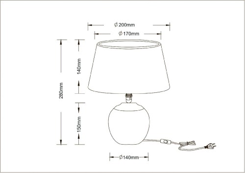 Настольная лампа Arte Lamp Scheat A5033LT-1WH изображение в интернет-магазине Cramer Light фото 5