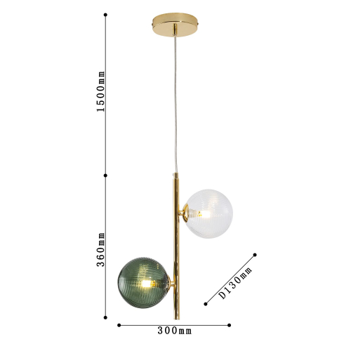 Подвесной светильник F-Promo Infilato 4035-2P изображение в интернет-магазине Cramer Light фото 3