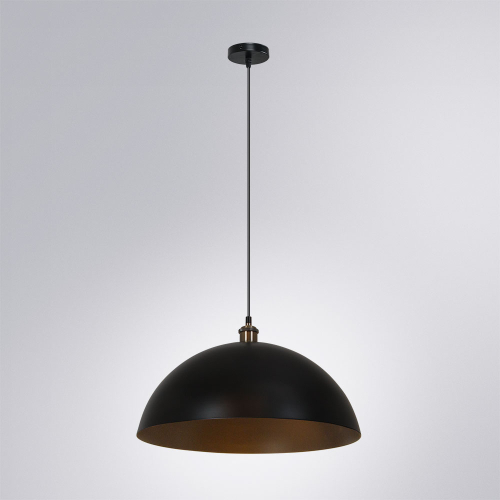 Подвесной светильник Arte Lamp Cappello A7056SP-1BK изображение в интернет-магазине Cramer Light фото 2