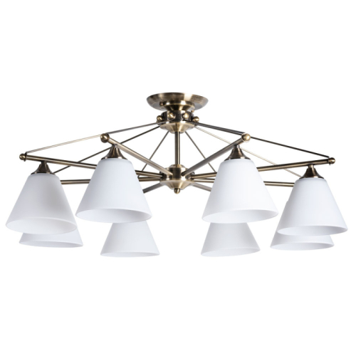 Потолочная люстра Arte Lamp Copter A3208PL-8AB изображение в интернет-магазине Cramer Light