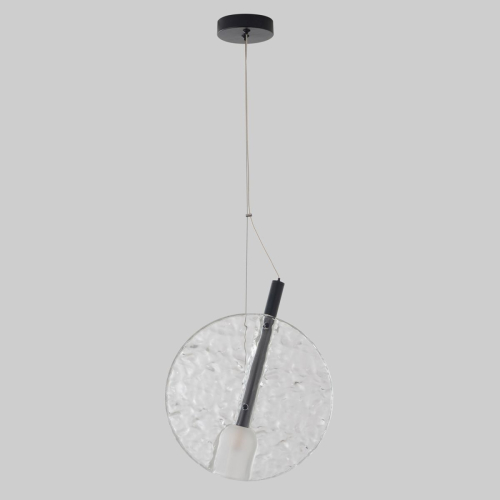 Подвесной светильник Crystal Lux FROZEN SP1 BLACK изображение в интернет-магазине Cramer Light фото 4