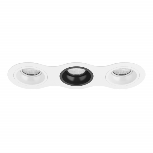 Встраиваемый светильник Lightstar D636060706 (214636+214606+214607+214606) изображение в интернет-магазине Cramer Light