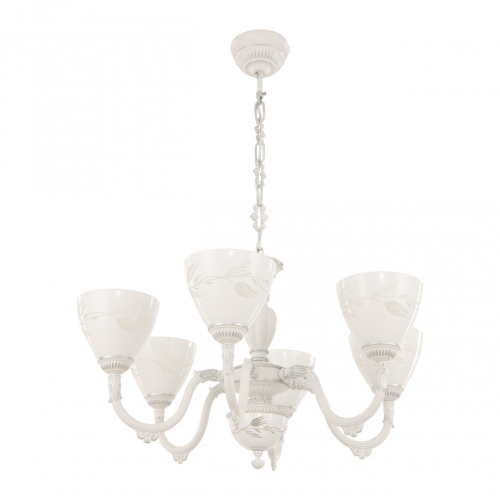 Подвесная люстра Arte Milano 347837/6 WT+SL изображение в интернет-магазине Cramer Light фото 7
