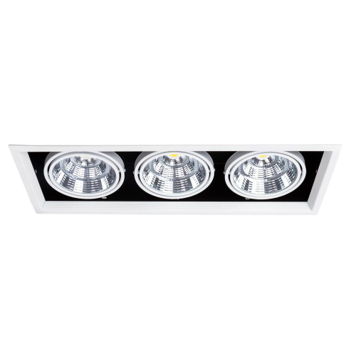 Встраиваемый светильник Arte Lamp Merga A8450PL-3WH изображение в интернет-магазине Cramer Light фото 6