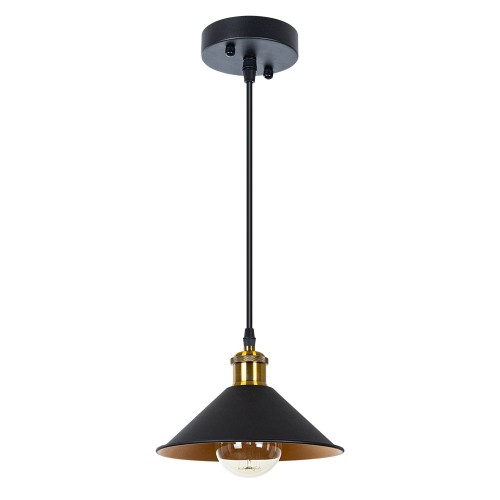 Подвесной светильник Arte Lamp Cappello A7037SP-1BK изображение в интернет-магазине Cramer Light