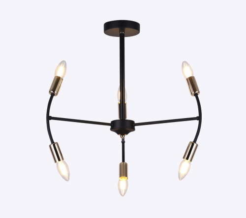 Люстра на штанге Freya Ingrid FR5087PL-06B изображение в интернет-магазине Cramer Light фото 2