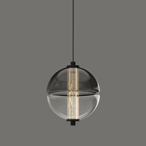 Подвесной светильник Delight Collection MD24022079-1A black/smoky изображение в интернет-магазине Cramer Light