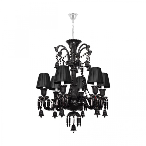 Подвесная люстра Loft IT Zenith 10210/6 Black изображение в интернет-магазине Cramer Light