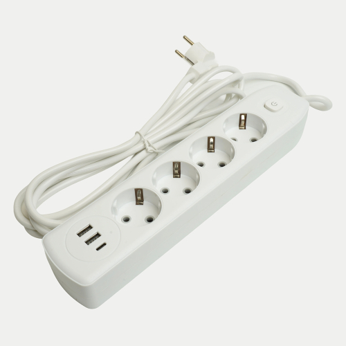 Удлинитель Stekker Home plus HM08-43-02 49978 дополнительное фото фото 3