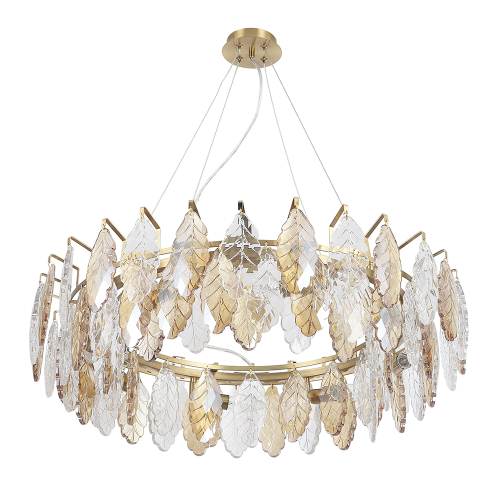 Подвесная люстра Crystal Lux TREVI SP8 BRASS изображение в интернет-магазине Cramer Light фото 4