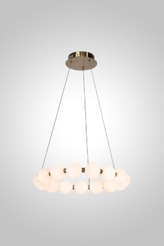 Подвесная люстра AM Group PEARL-D500 FGD изображение в интернет-магазине Cramer Light фото 2