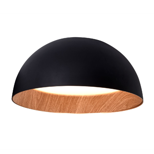 Потолочный светильник Delight Collection C0207-500A black/wood изображение в интернет-магазине Cramer Light