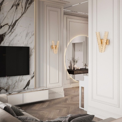 Настенный светильник Modelux ML.751.02 GD изображение в интернет-магазине Cramer Light фото 8