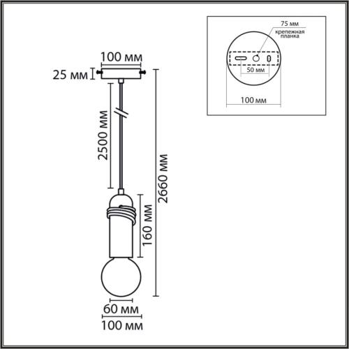Подвесной светильник Lumion Eco Tesla 8364/1A изображение в интернет-магазине Cramer Light фото 2