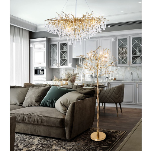 Подвесная люстра Modestyle MS.2105.1200 GD изображение в интернет-магазине Cramer Light фото 2