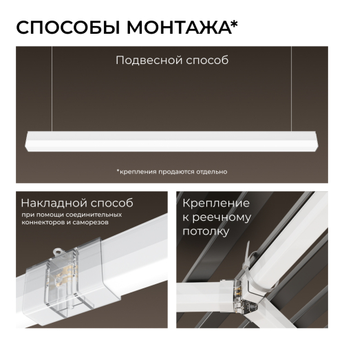Линейный накладной светильник Apeyron Net 30-45 изображение в интернет-магазине Cramer Light фото 6