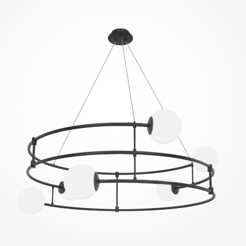 Подвесная люстра Maytoni Balance MOD317PL-06B изображение в интернет-магазине Cramer Light фото 4