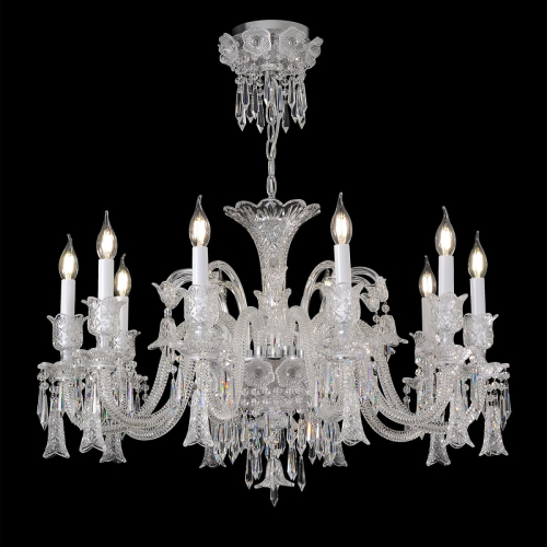 Подвесная люстра Crystal Lux VERSAILLES SP10 CHROME изображение в интернет-магазине Cramer Light фото 3