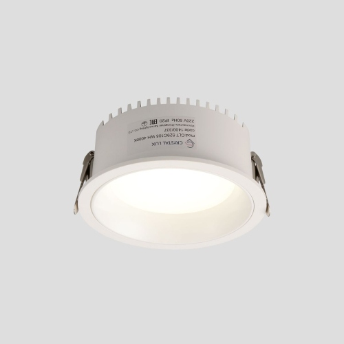 Встраиваемый светильник Crystal Lux CLT 529C105 WH 4000K изображение в интернет-магазине Cramer Light фото 3