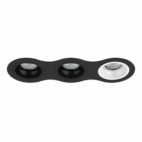 Встраиваемый светильник Lightstar D637070706 (214637+214607+214607+214606) изображение в интернет-магазине Cramer Light