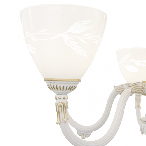 Подвесная люстра Arte Milano 341837/5 WT+G изображение в интернет-магазине Cramer Light фото 5
