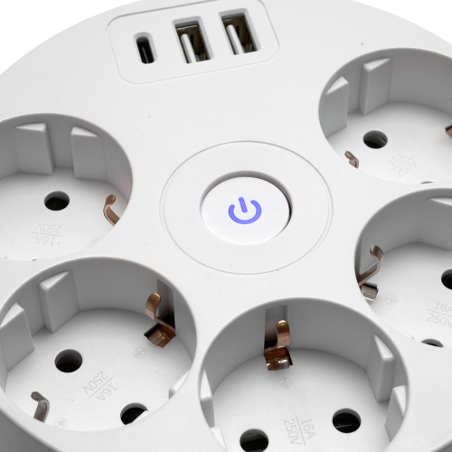 Удлинитель Stekker Comfort HM10-51-01 49591 дополнительное фото фото 5