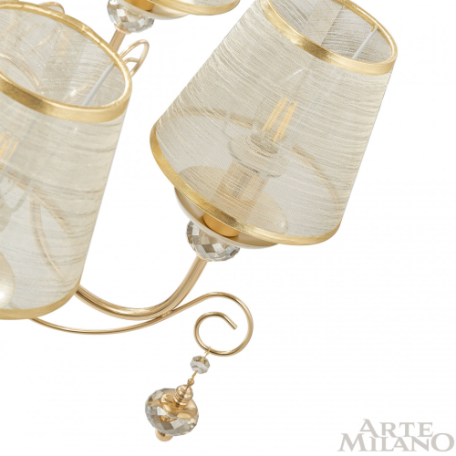Подвесная люстра Arte Milano 347620/8 FGD изображение в интернет-магазине Cramer Light фото 5