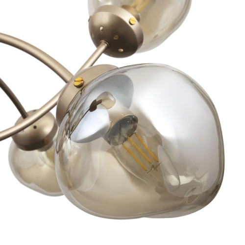 Люстра на штанге Freya Volani FR8017PL-08MG изображение в интернет-магазине Cramer Light фото 10