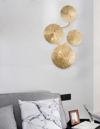 Настенный светильник Delight Collection 10260W/4 gold изображение в интернет-магазине Cramer Light фото 4