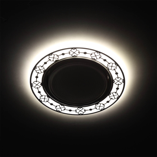 Встраиваемый светильник ЭРА DK LD28 WH/BK Б0037390 изображение в интернет-магазине Cramer Light фото 2