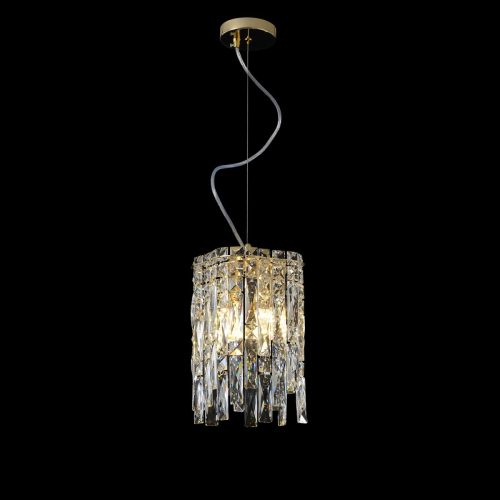 Подвесной светильник Crystal Lux ABRIL SP2 GOLD изображение в интернет-магазине Cramer Light