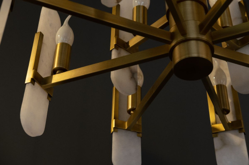 Подвесная люстра Milosh Tendence Madison 0879CL-12AB изображение в интернет-магазине Cramer Light фото 3