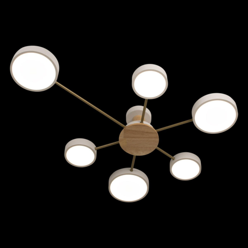 Потолочная люстра Loft IT Sunrise 10316/6 White изображение в интернет-магазине Cramer Light фото 5