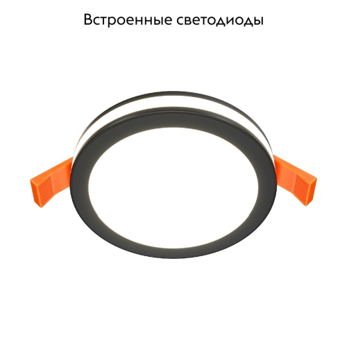 Встраиваемый светодиодный светильник Maytoni Phanton DL303-L12B изображение в интернет-магазине Cramer Light фото 2